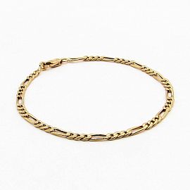 PULSERA FIGARO 3*1 21CM /O.ROJO